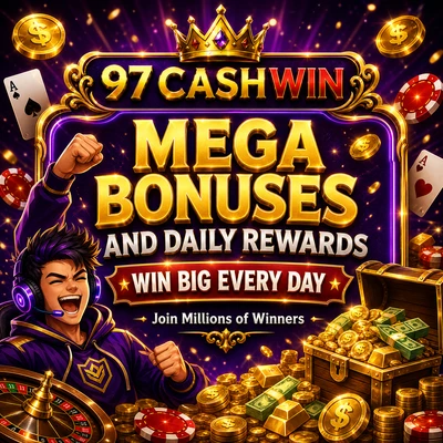 97 cashwin casino login and win bonuses