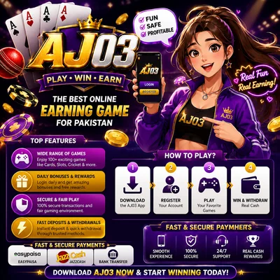 AJ03 Game
Paly - win - Earn