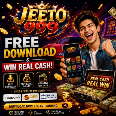 Jeeto999 Download APK 2026
Win Real Cash