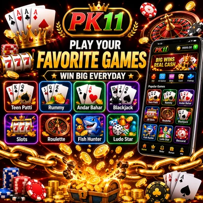 PK11 Game 2026 Categories 
Big Wins 
Real Cash