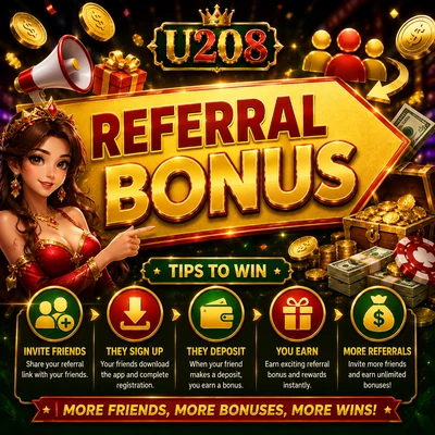 U208 Referral Bonuses