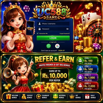 uc588 game download referral reward