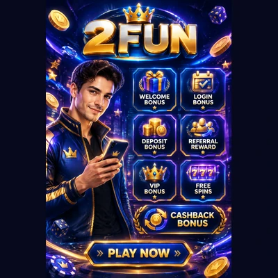 2FUN Bonuses & Rewards