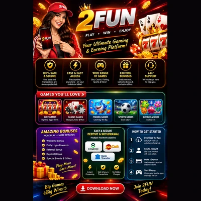 2FUN Free Download APK 2026
Play - Win- Enjoy
