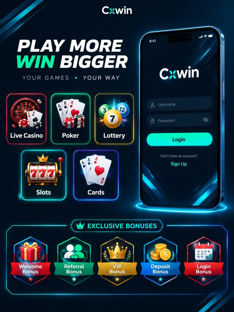 Cxwin Free Download 
Play More
Win More